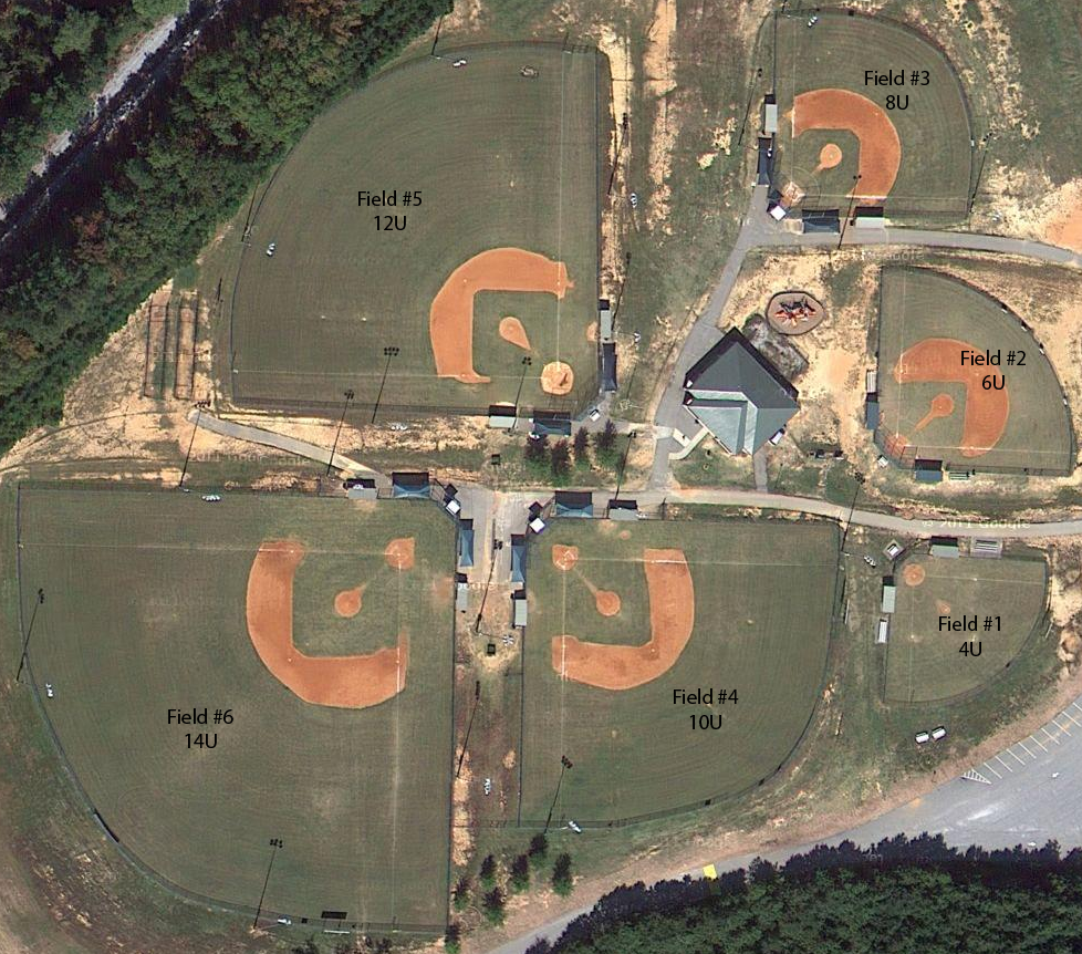 Tyrone Youth Baseball > Fields